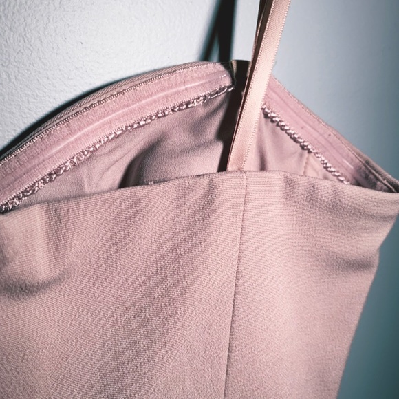 BCBGMAXAZRIA Angel strapless chiffon dress - Picture 5 of 8